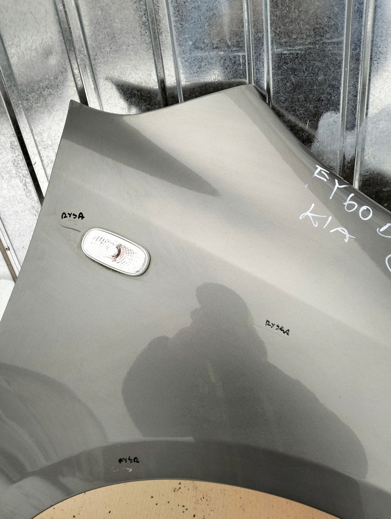 фото №6, Крила правий перед kia carens iii 3 lata 2006-2012 оригінал лак im