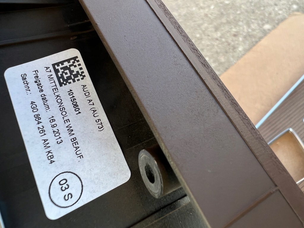 фото №13, Audi a7 c7 4g накладки декори декоративні nussbaum beaufort kb4 drewno jachtowe