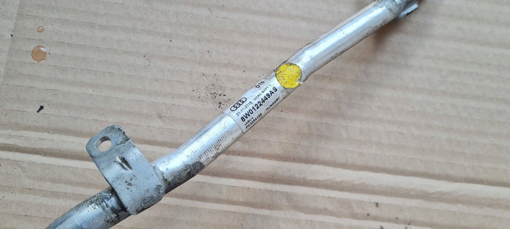 фото №7, S4 b9 8w шланг трубка wąż wody 3.0 tfsi 8w0122449as s5 8w