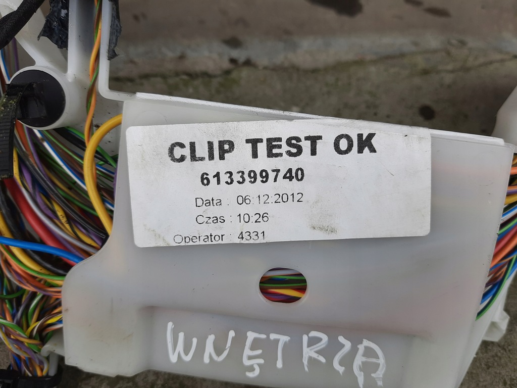 фото №14, Volvo v40 ii d3 2.0d жгут электропроводка салона