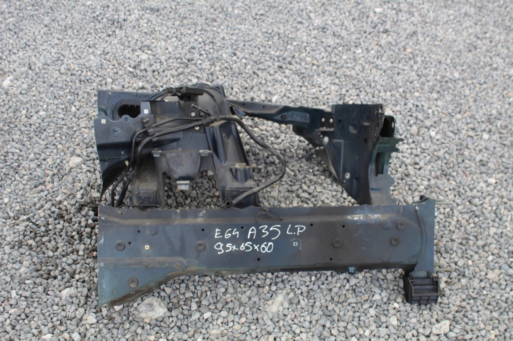 фото №1, Четверть лонжерон панель фары подкрылок чашка bmw e64 левый перед a35 monacobla