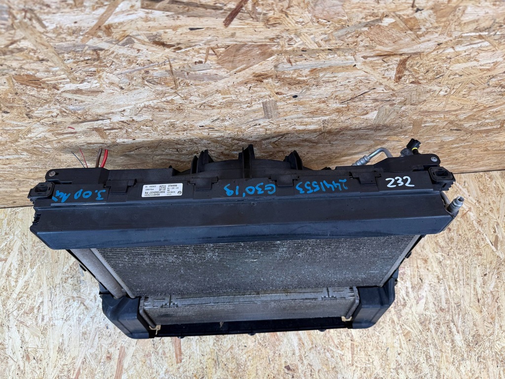 фото №10, Комплект радіатор радіатор вентилятор bmw 5 g30 g31 7 g11 g12 3.0d 8472268