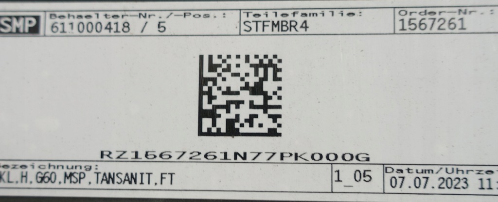 фото №14, Bmw 5 g60 mpakiet pod 6 pdc od roku 2023- sedan бампер задняя задний