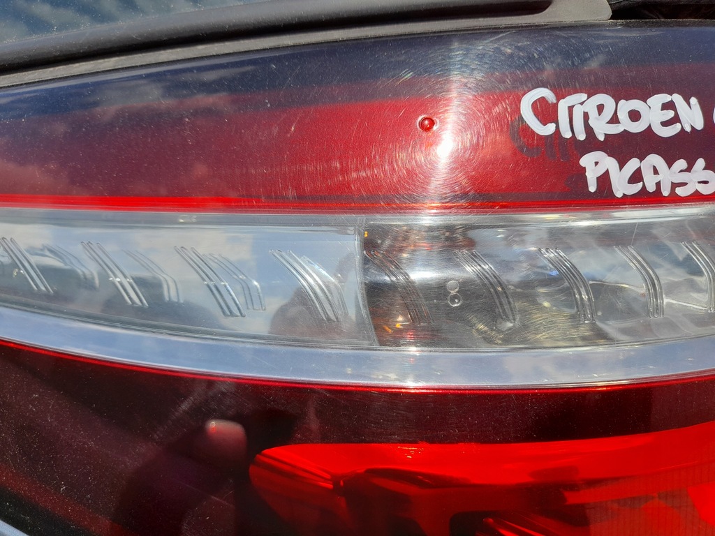 фото №8, Citroen c4 picasso fl лампа левый задняя левая крыло