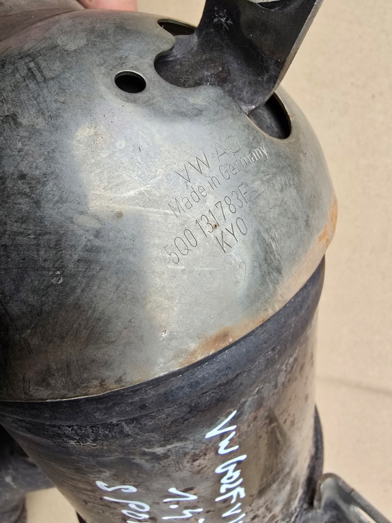 фото №5, Катализатор- соединитель elastyczny-rura vw golf vii 7 sportsvan 1.4 tsi czc