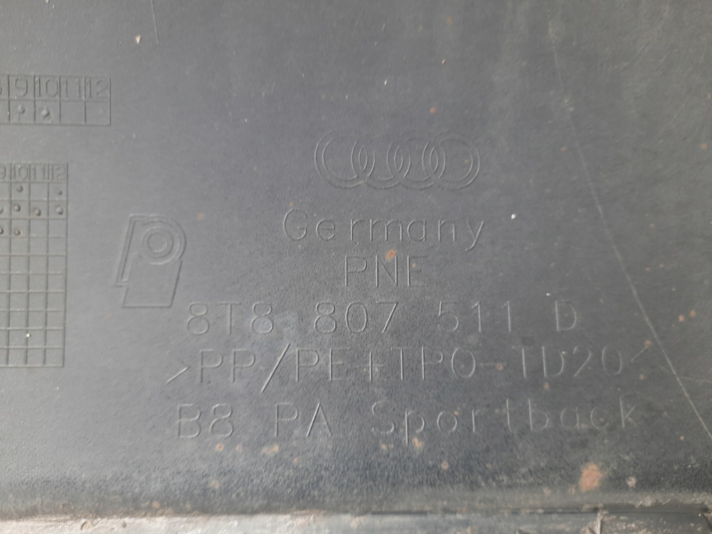 фото №11, Audi a5 sportback 8t8 lift 11- бампер задній oryg!