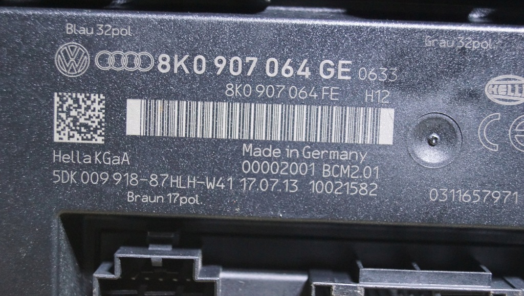 фото №7, Модуль комфорта audi a4 b8 8k0907064ge