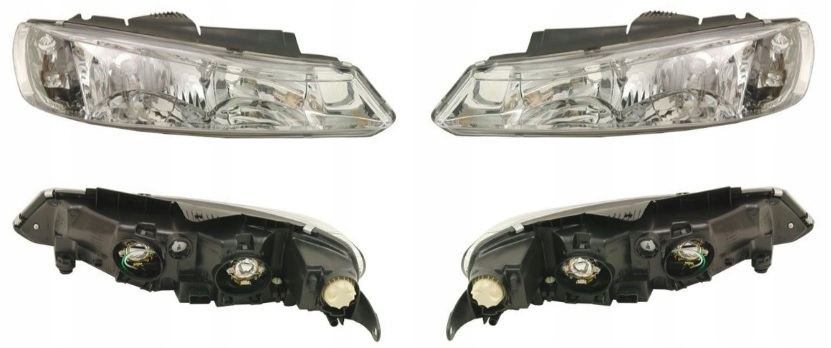 фото №1, Фара лампа peugeot 406 99-04 l+p tyc