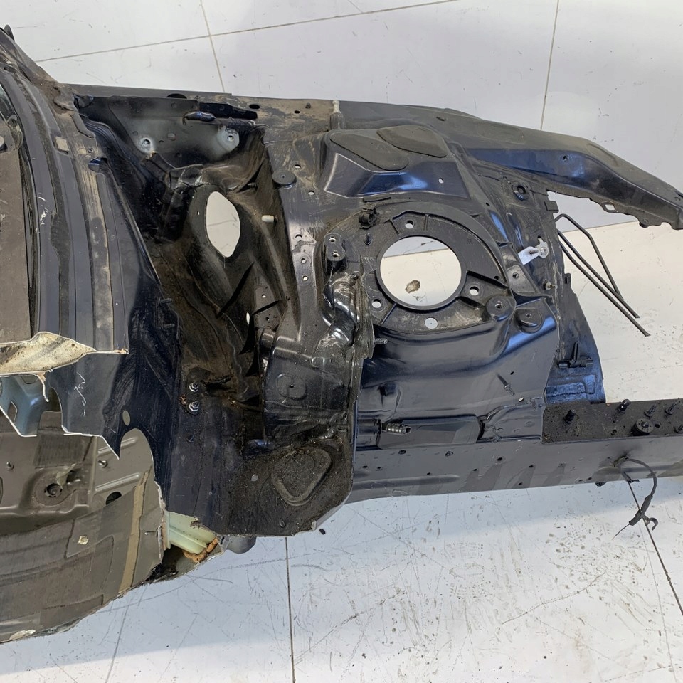 фото №12, Четверть lx5b левая передняя перед порог блок двигателя audi a6 c8 4k 22r