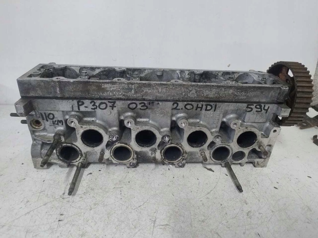 фото №5, Головка peugeot 307 2.0 hdi 9634963010