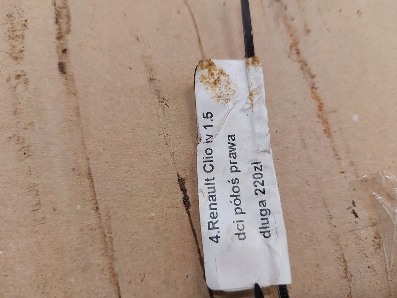 фото №3, Renault clio iv 1.5 dci привідний вал права довга