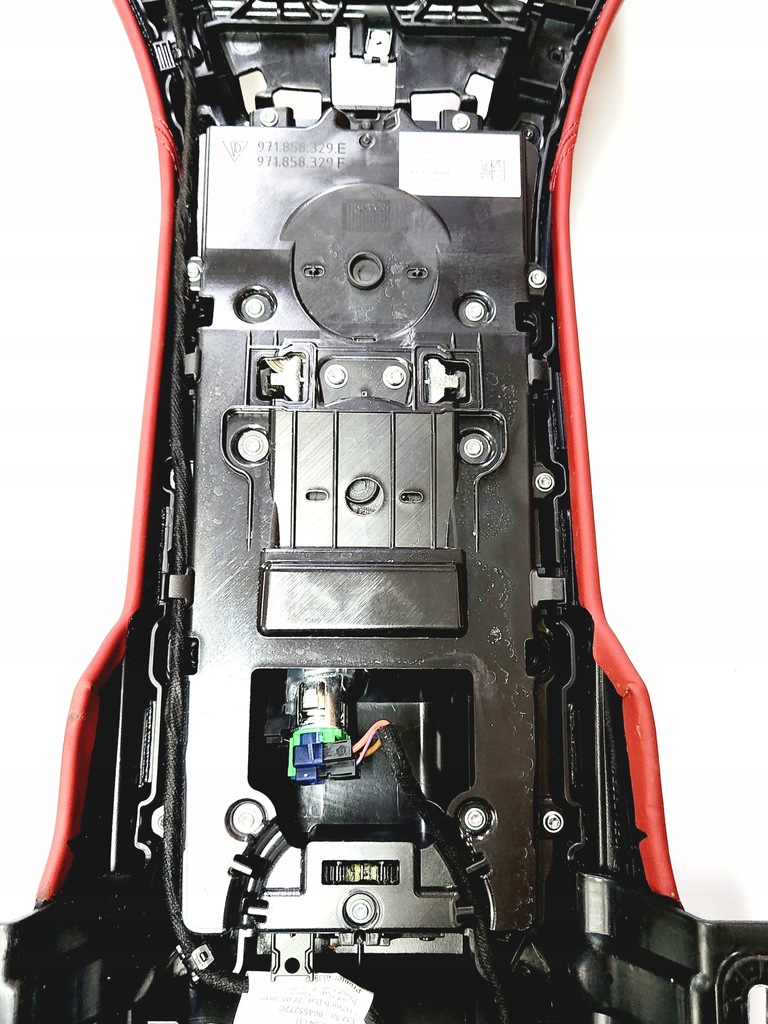 фото №5, Туннель задний рамка панель красный кожа porsche panamera 971