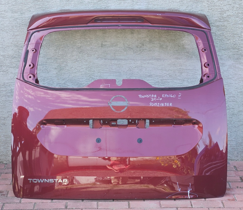 фото №1, Nissan townstar renault kangoo 21-25 кришка багажника багажника