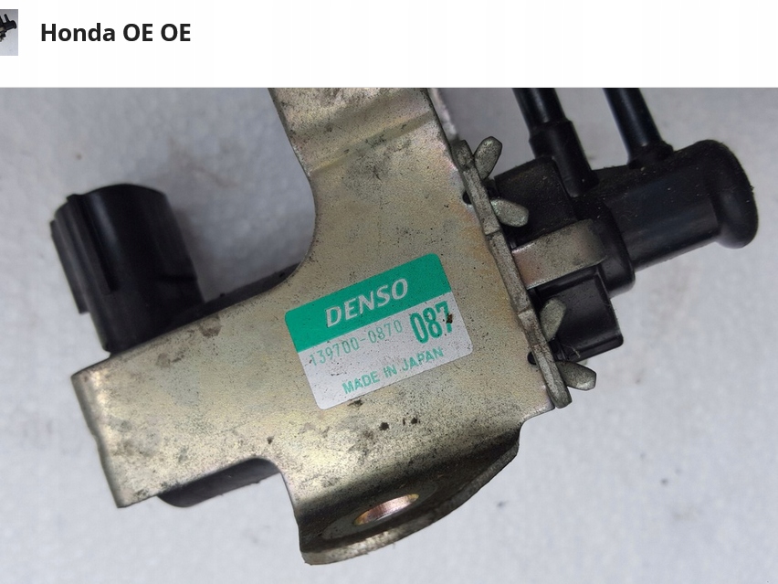 фото №1, Honda __ клапан вакууму ___139700-0870
