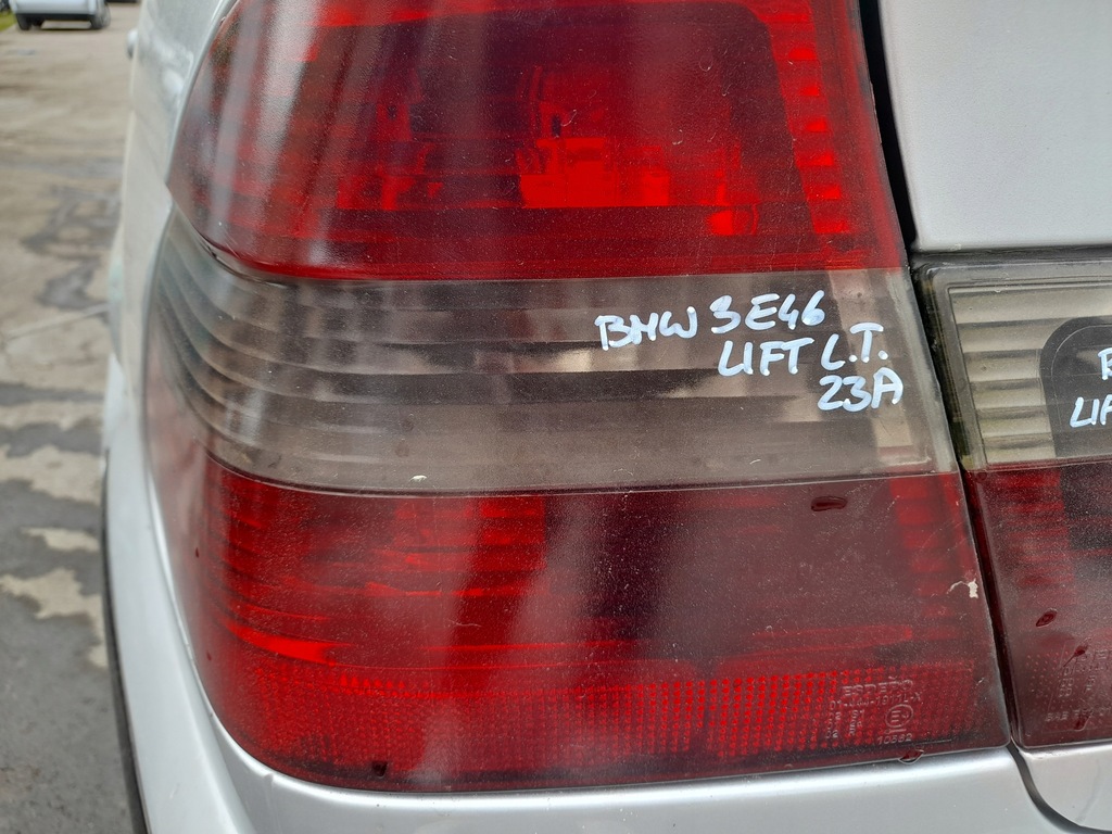 фото №9, Bmw 3 e46 lift лампа левый задняя левая задняя крыло
