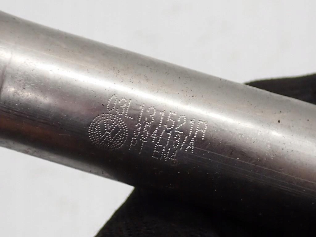 фото №3, Шланг трубка egr вихлопних газів 03l131521r toledo iv skoda rapid 1.6 tdi cay 14r