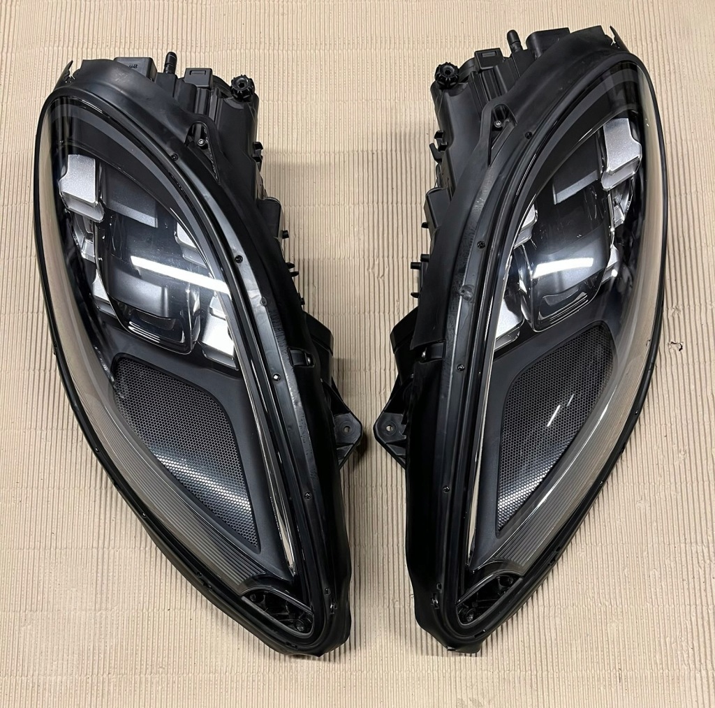 Купить Фонари передние комплект перед porsche macan 95b led черный