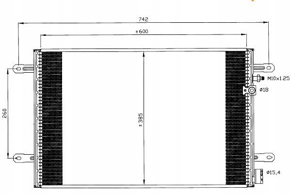 фото №1, Nrf 35605 конденсатор, кондиціонер