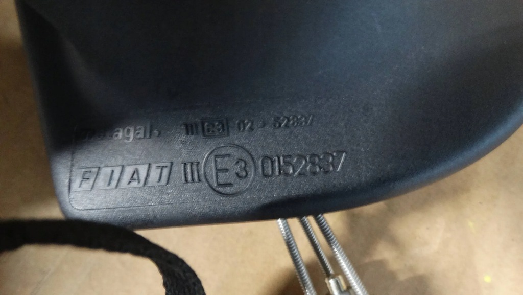 фото №6, Дзеркало механічний праве 0152837 fiat palio siena europa