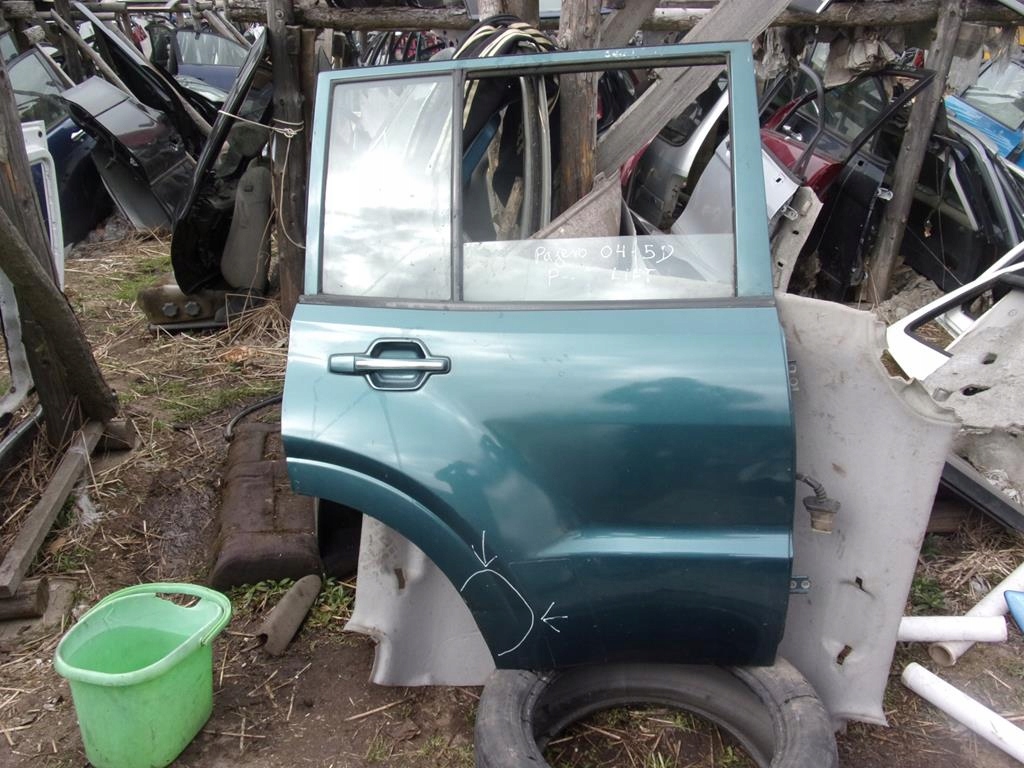 фото №2, Дверь pajero iii 5d задняя