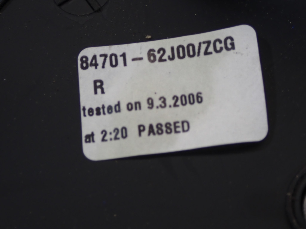 фото №6, Suzuki swift mk6 iii hb 5d 04-10 зеркало правое механический 8470162j00zcq zcg