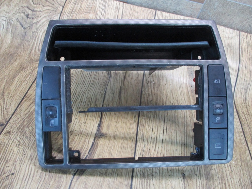 фото №12, Рамка 1 din passat b5 карбон карбон радио консоль /