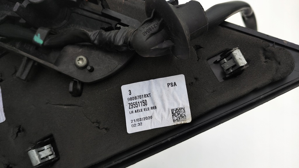 фото №10, Toyota proace ii zafira life зеркало левая электрический 7 pin lu06