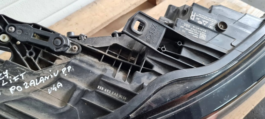 фото №10, S6 c7 4g a6 lift лампа правая правый перед full led usa 4g0941034k