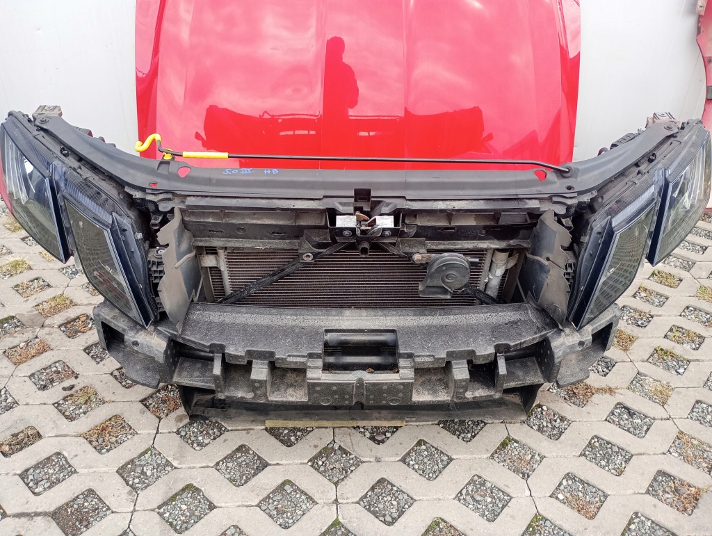 фото №16, Перед kompletny skoda octavia iii lift лак червоний lf3k