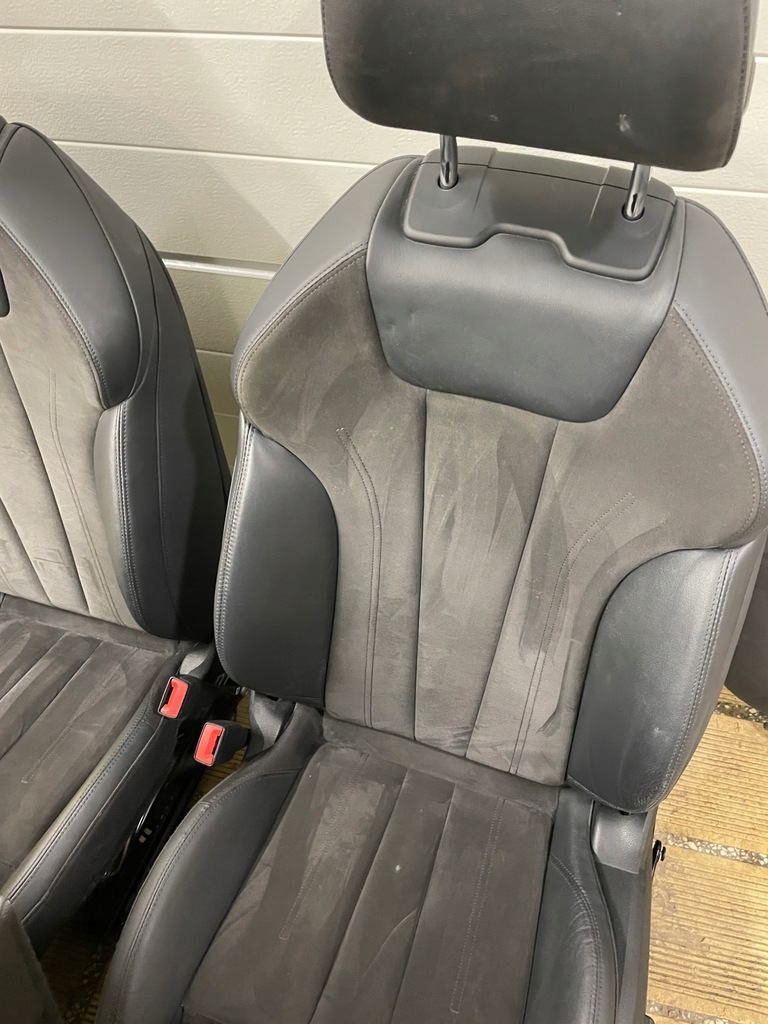 фото №15, Сиденья заднее сиденье a4 b9 алькантара sporty