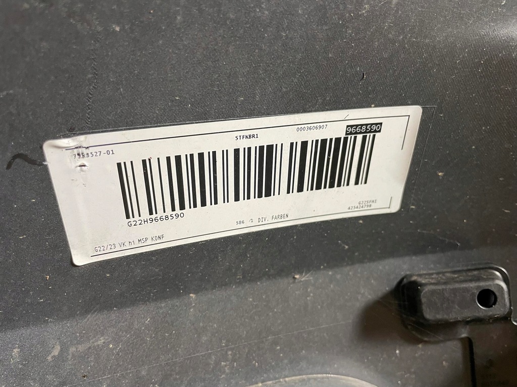 фото №7, Бампер задняя задний bmw 4 g22 g23 m-pakiet 2020- cał