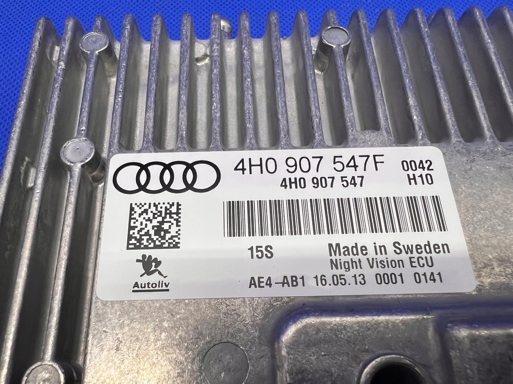 фото №5, Audi a6 a7 c7 4g a8 d4 блок управления ночь vision 4h0907547f 4h0907547