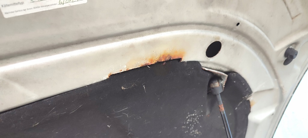 Audi a4 b8 08r капот крышка двигателя лак lx7w 08-11r хорошее состояние Доставка