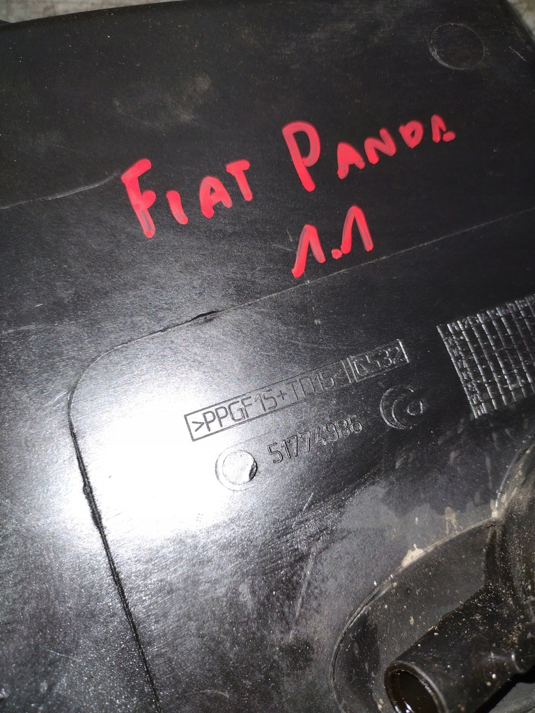 фото №7, Корпус фільтра повітря fiat panda