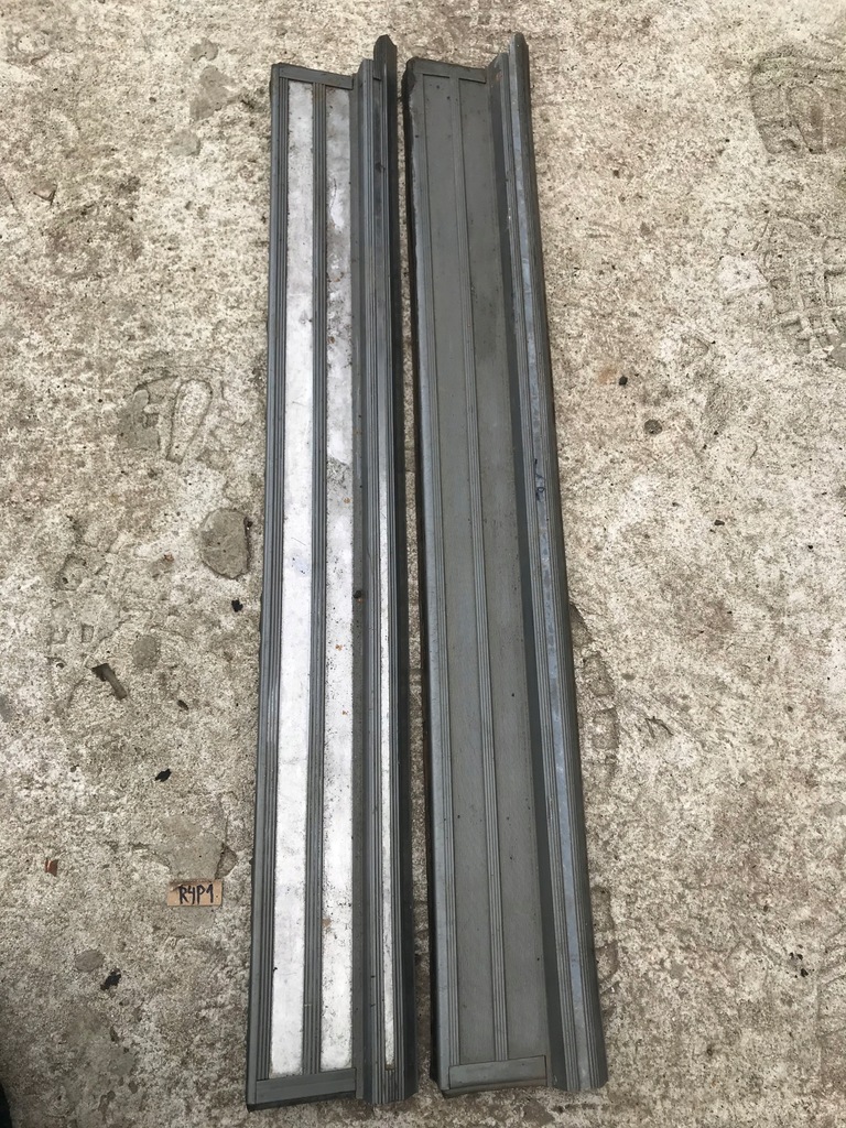 фото №6, Накладки пороговые молдинг пороги порог mercedes w116 se