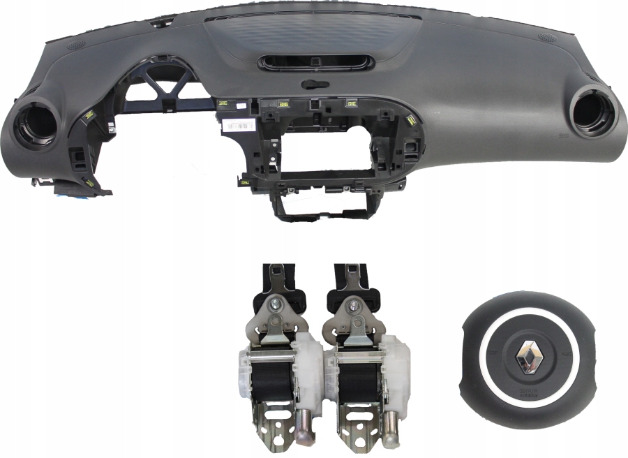 фото №1, Приборная панель консоль подушка безопасности ремни renault twingo