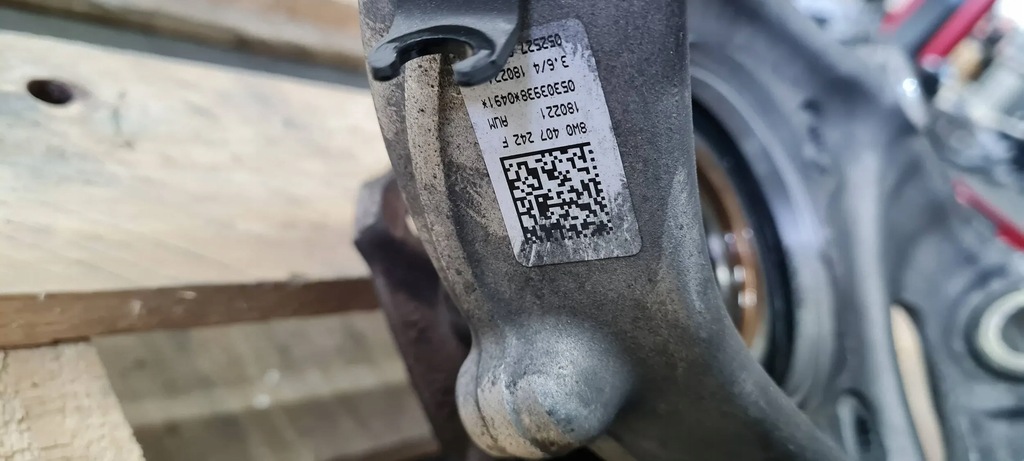 фото №14, S5 8w lift a5 поворотный кулак правая правый перед 8w0407254f a4 b9 8w s4