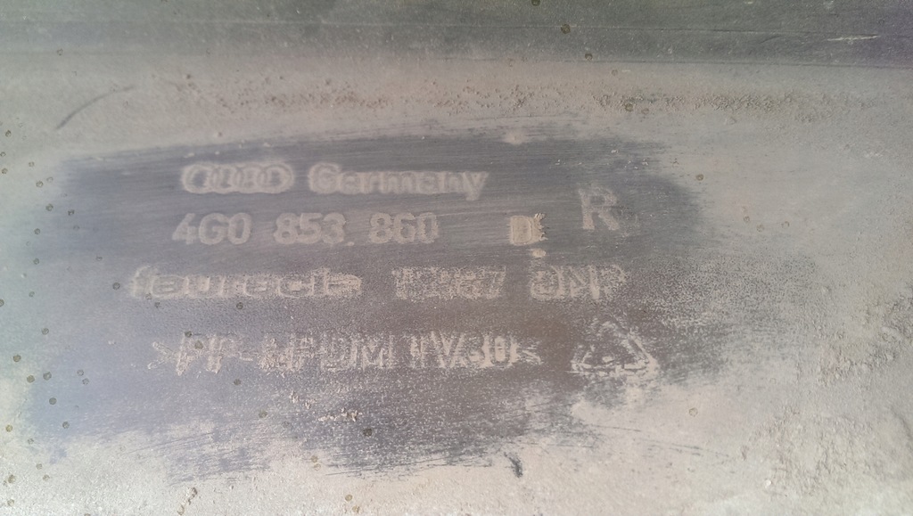 фото №14, Накладки порогові le+pr audi a6 c7 4g0853859d/860d