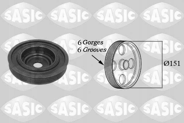 Шкив коленчатого вала renault clio 3 1.4 1.5 dci 1.6 Цена