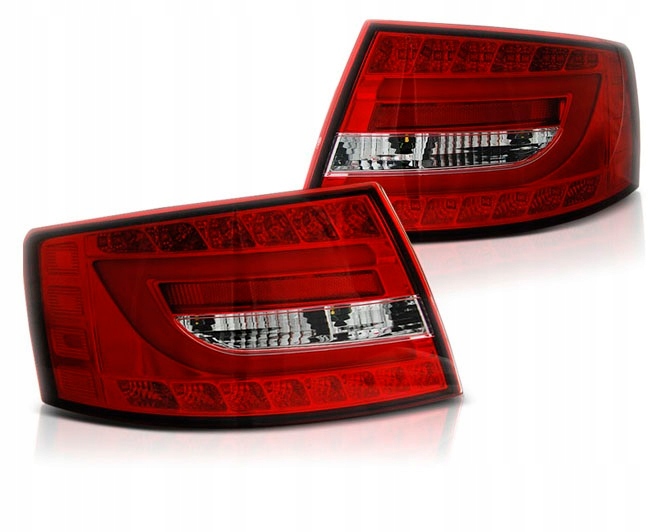 Купить Новая  фонари задние к audi a6 c6 4f седан od 2004 к 2008 led полоса red 6 pin