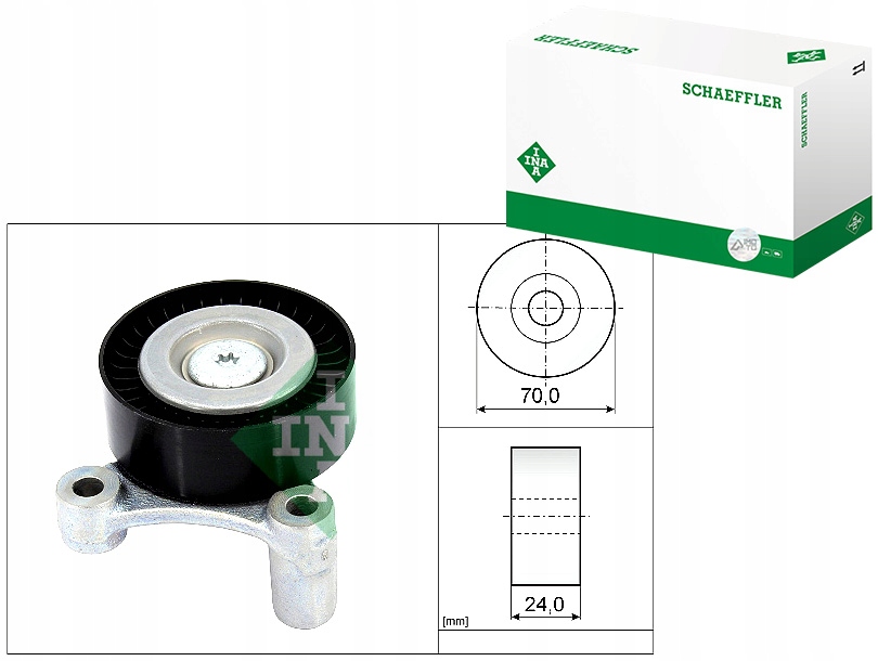 фото №1, Ролик напрямна ремінь клиновий volvo s60 ii s60 iii s90 ii v60 i v60