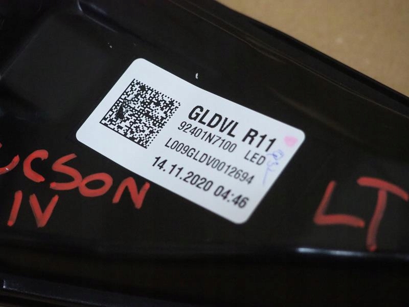 фото №7, Лампа лівий задня led hyundai tucson iv