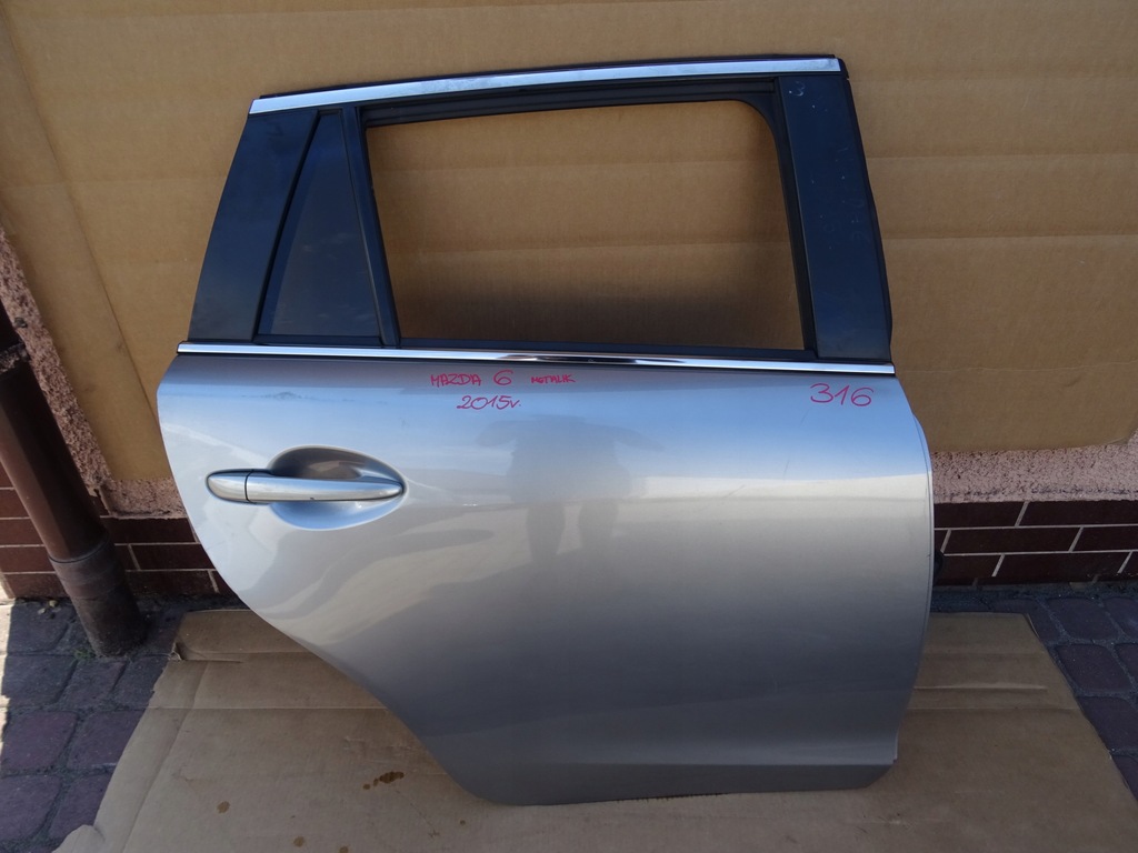 фото №1, Mazda 6 iii gj двері праве задня kombi