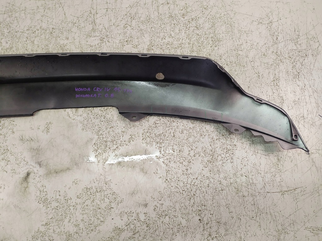 фото №14, Honda crv cr-v iv 4 14r- спойлер накладка бампера задняя задняя 71510-tfa-zy00