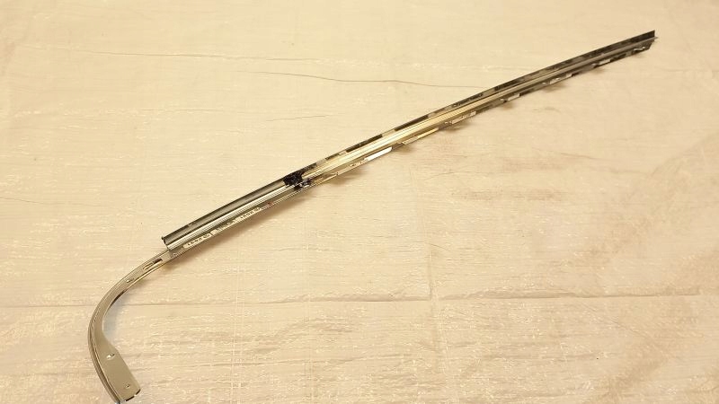 фото №2, Porsche panamera 970 рамка дверь хром правый задняя