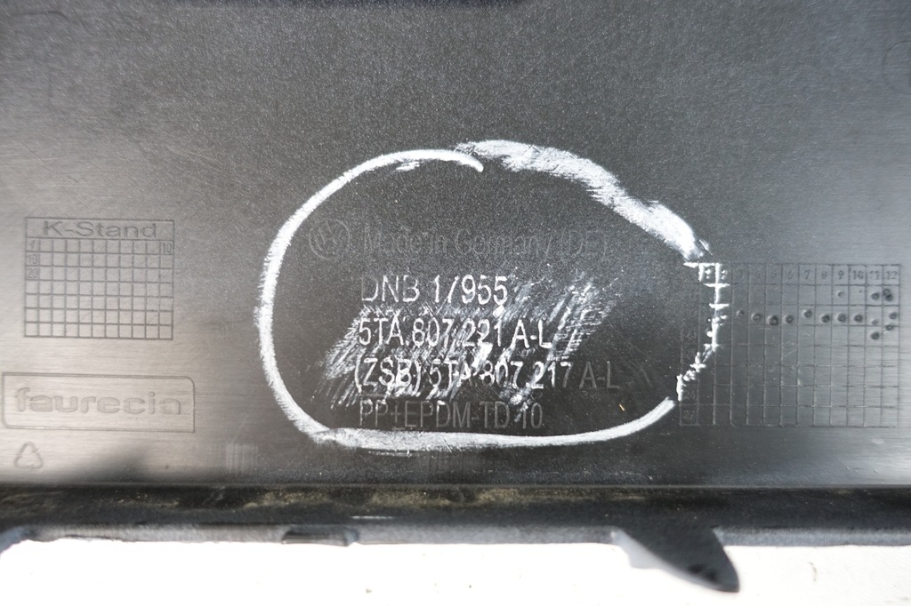 фото №10, Volkswagen vw touran ii 5ta 15- 5ta807221al бампер перед передний