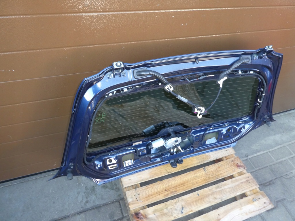 фото №14, Крышка багажника багажника комплектная vw scirocco niebieska