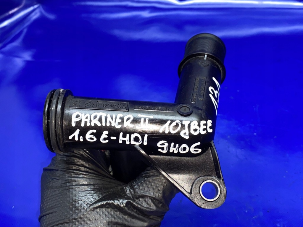 Трубка патрубок воды partner 2 citroen 1.6 e-hdi 10jbee 9h06 9671124980 Киев