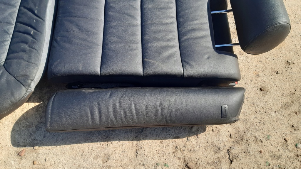 фото №13, Сидіння сидіння заднє сидіння шкіра czarna audi a6 c5 avant