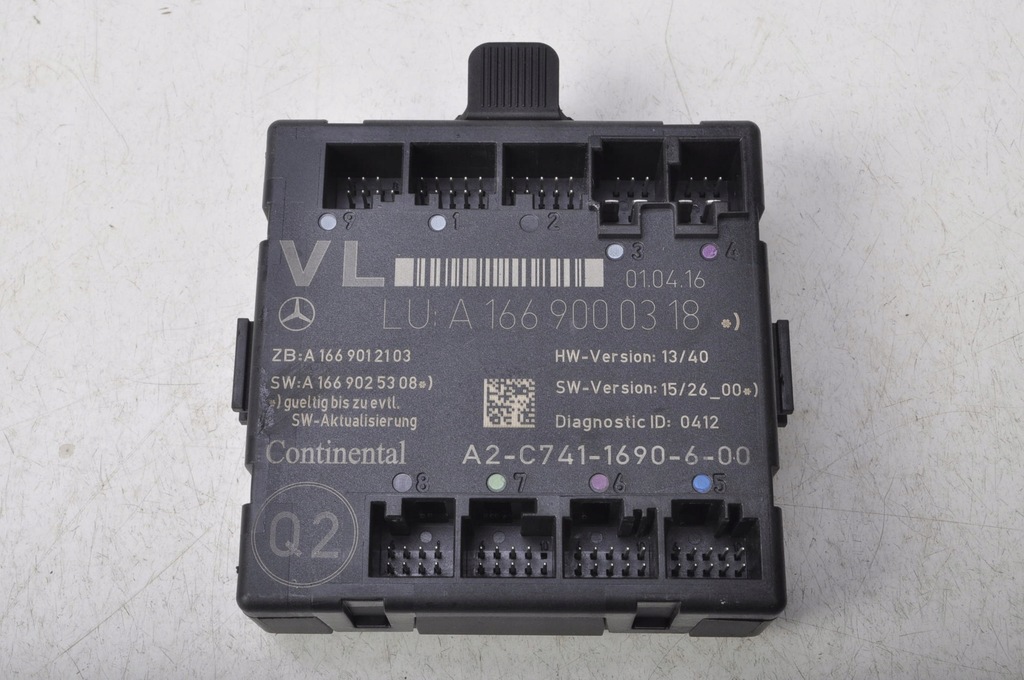 фото №1, Mercedes x117 w117 модуль двері лівий перед